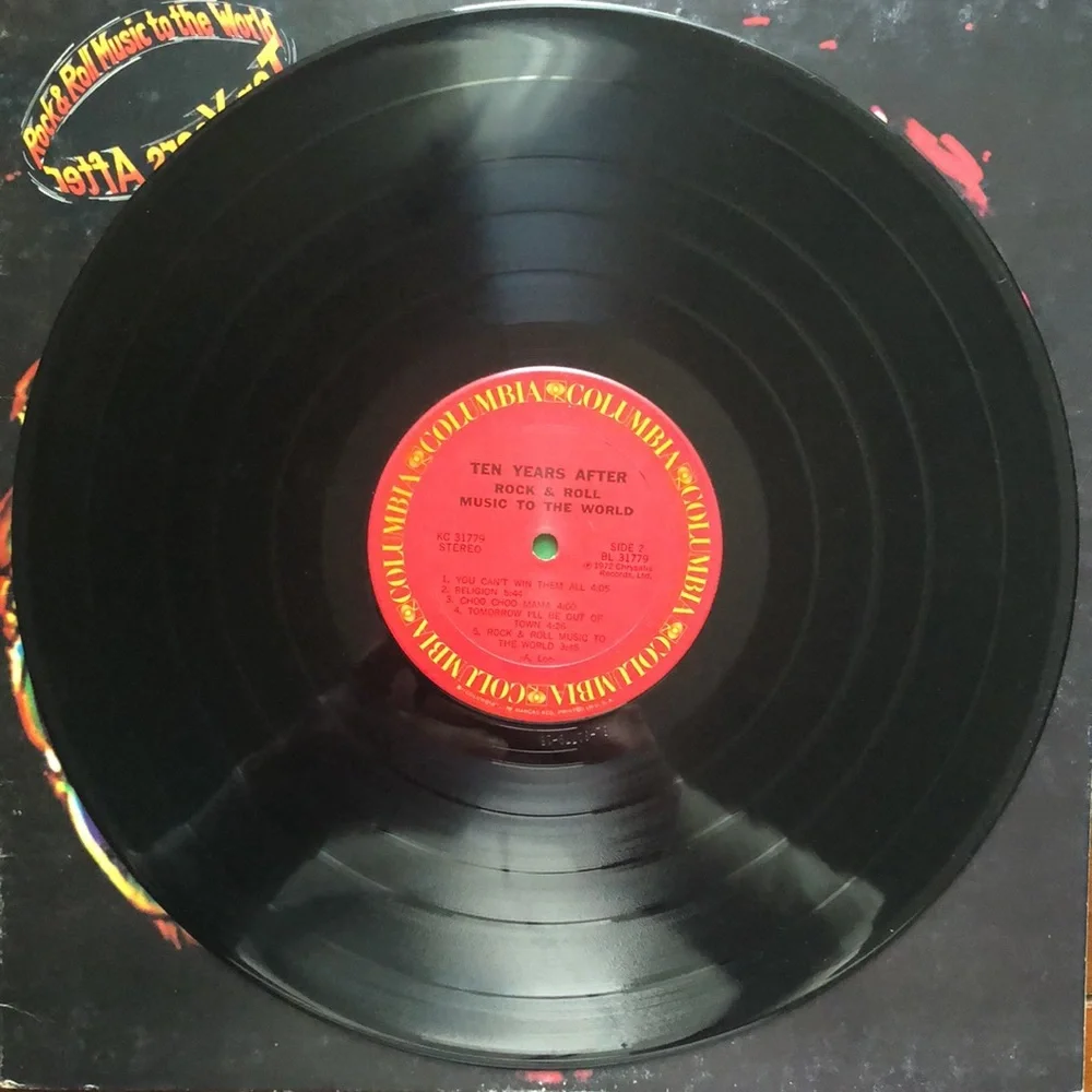 Ten Years After Rock & Roll Music To The World Vinyl Lp '72 - Picture 7 of 7